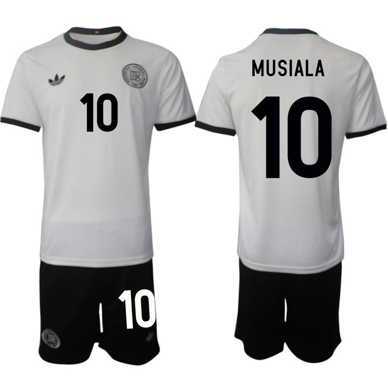 Men 2025-2026 Season Germany home white #10 Soccer Jersey->germany jersey->Soccer Country Jersey